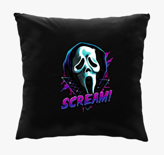 Scream maszk párna