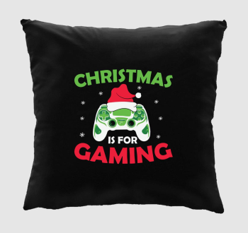 Gamer Christmas párna