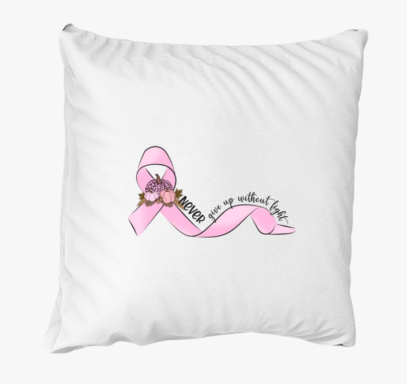 Pink ribbon párna