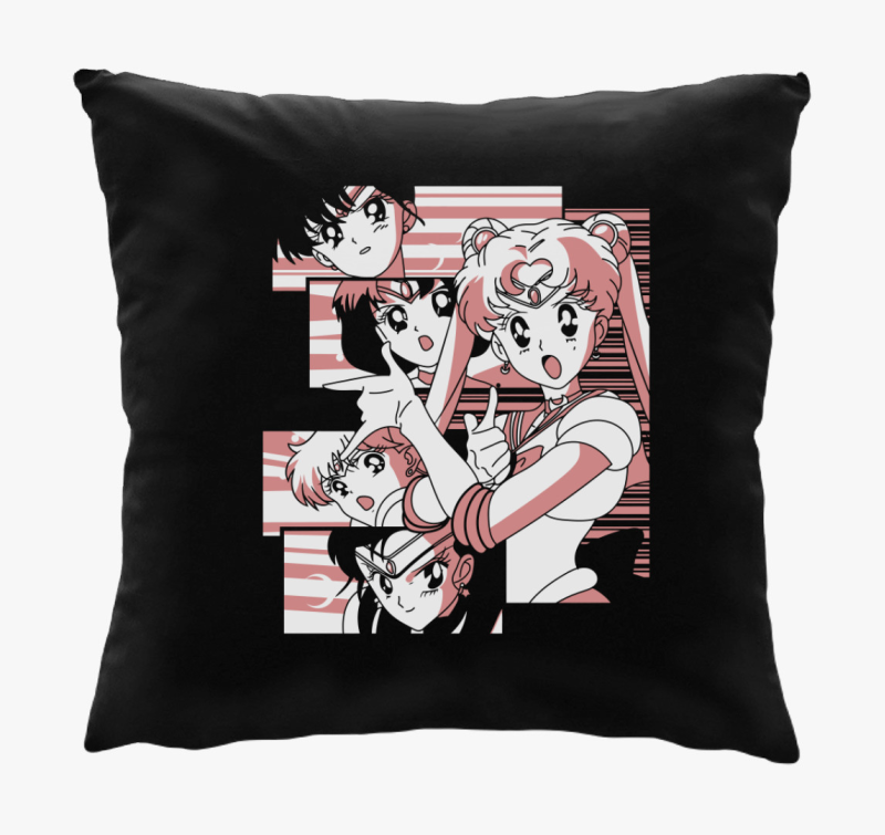 Sailor Moon - warrior girls párna