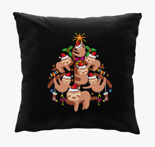 Lajháros karácsonyi párna