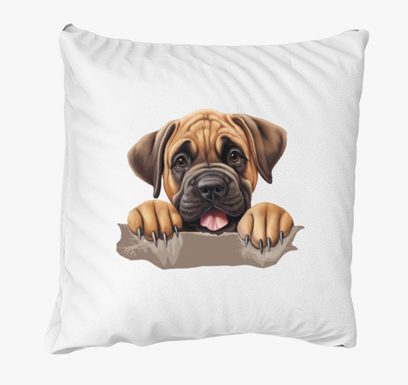 Kölyök masztiff párna