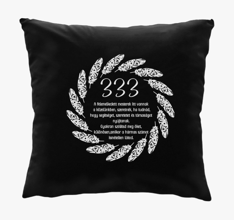 333 angyali szám párna