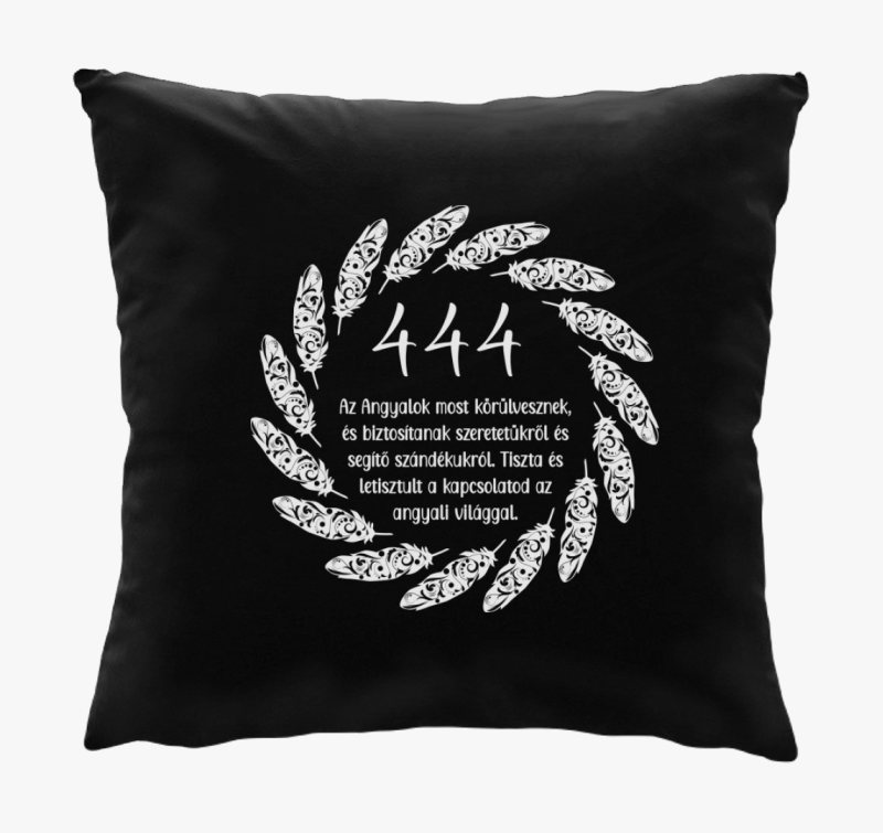 444 angyali szám párna