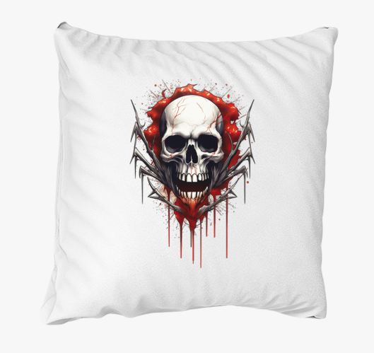 Nyitott szájú póklábú koponya ...