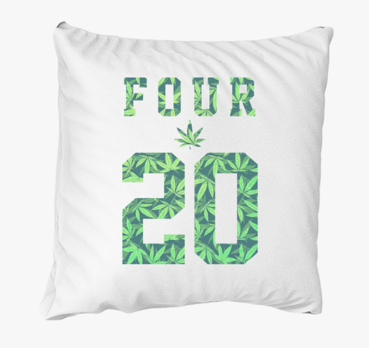 4 20 a Fű világnapja párna