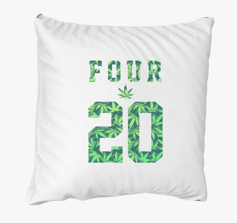 4 20 a Fű világnapja párna