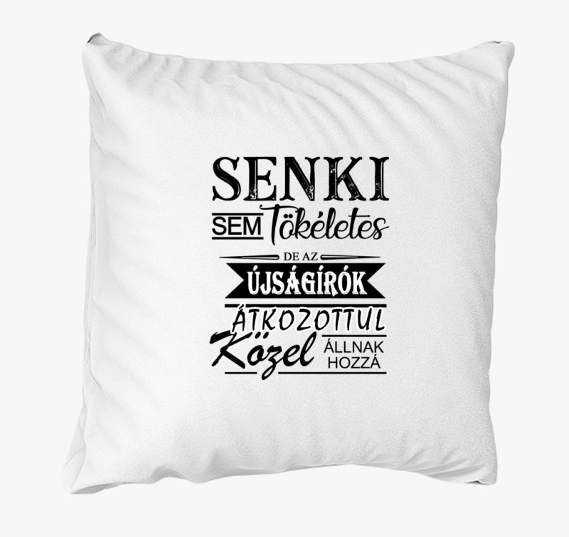 Újságíró párna