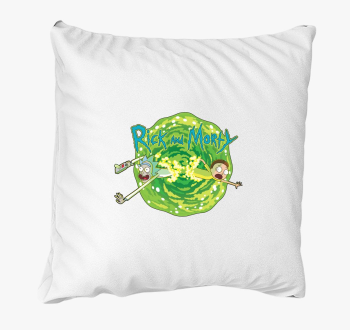Rick és Morty portál párna
