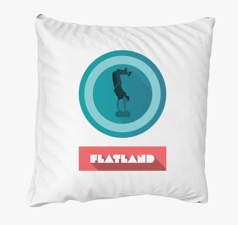 Flatland - Deszkás párna
