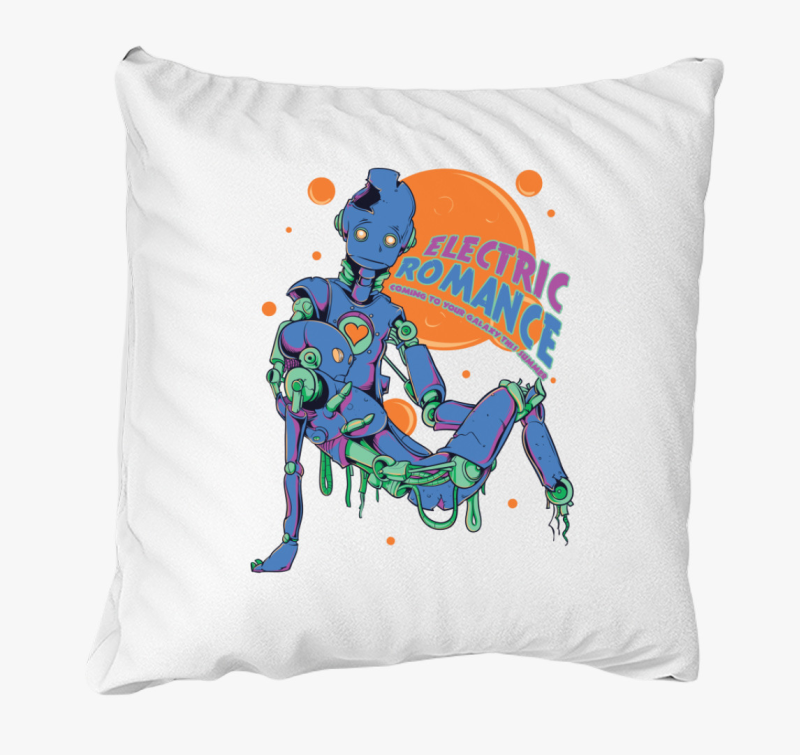 Robot szerelem párna