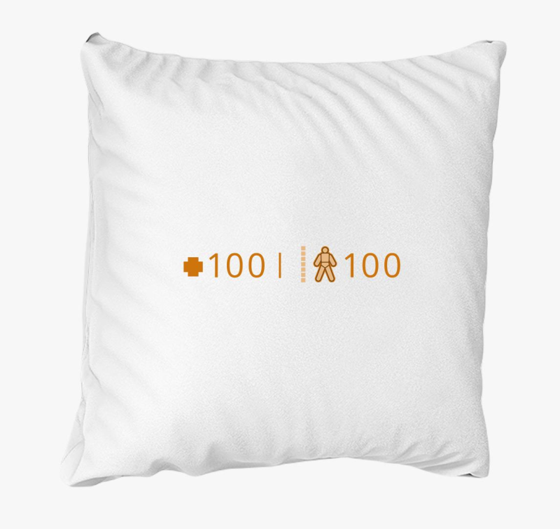 Gamer HUD párna 