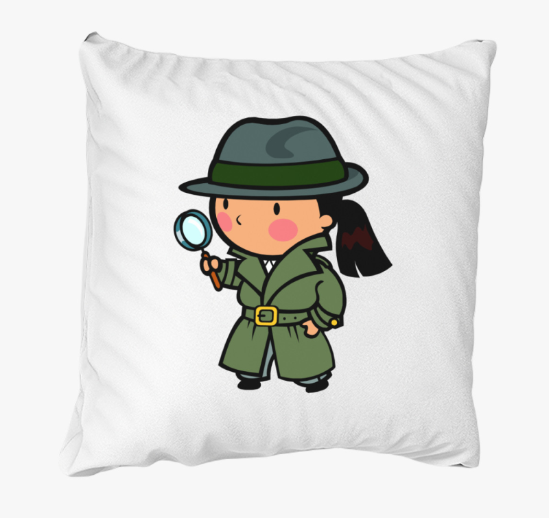 Csajos detektív párna