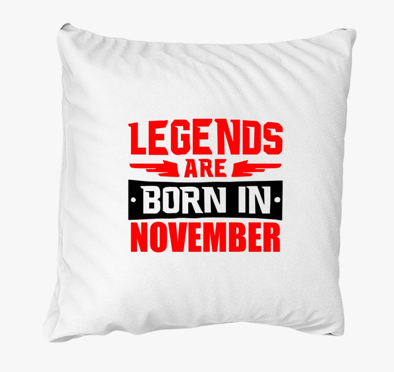 Legendák (választható hónap) születnek párna