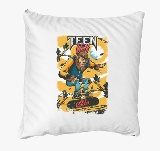 Farkasbőrben sorozatos párna