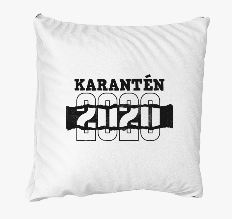 Karantén 2020 párna