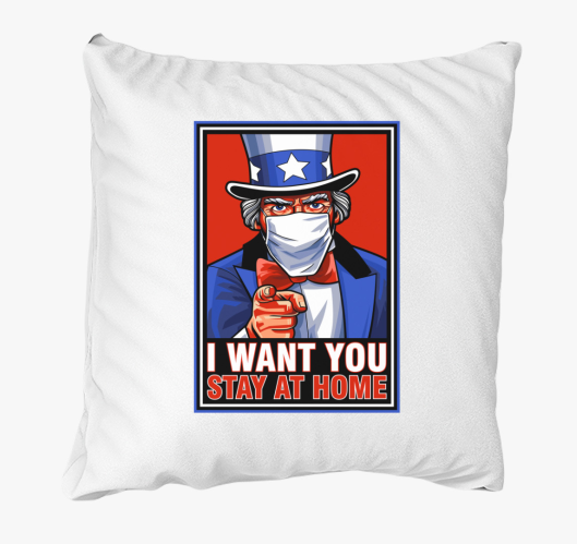 Maradj otthon 2.0 párna