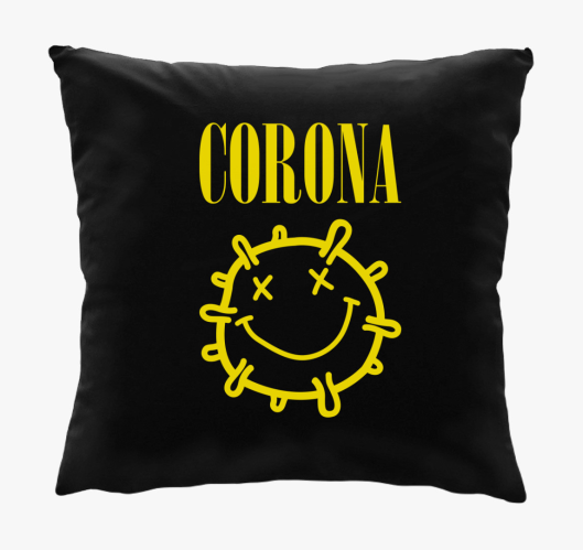 Nirvana-Corona párna