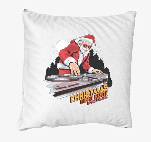 DJ mikulás 2.0 párna