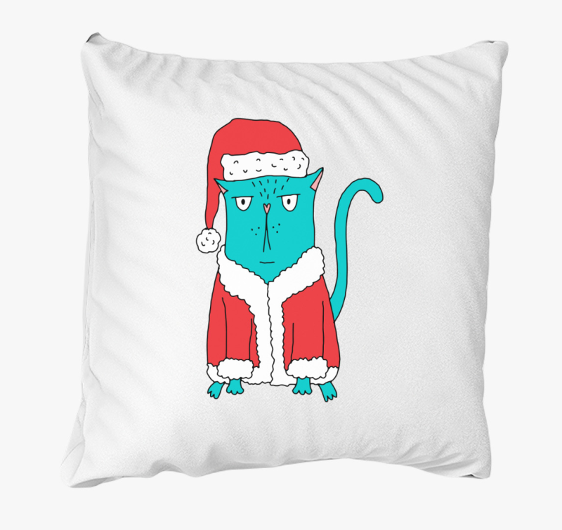 Mikulás Macska párna