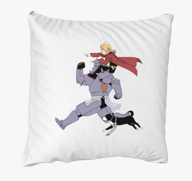 Fullmetal Alchemist előre! párna
