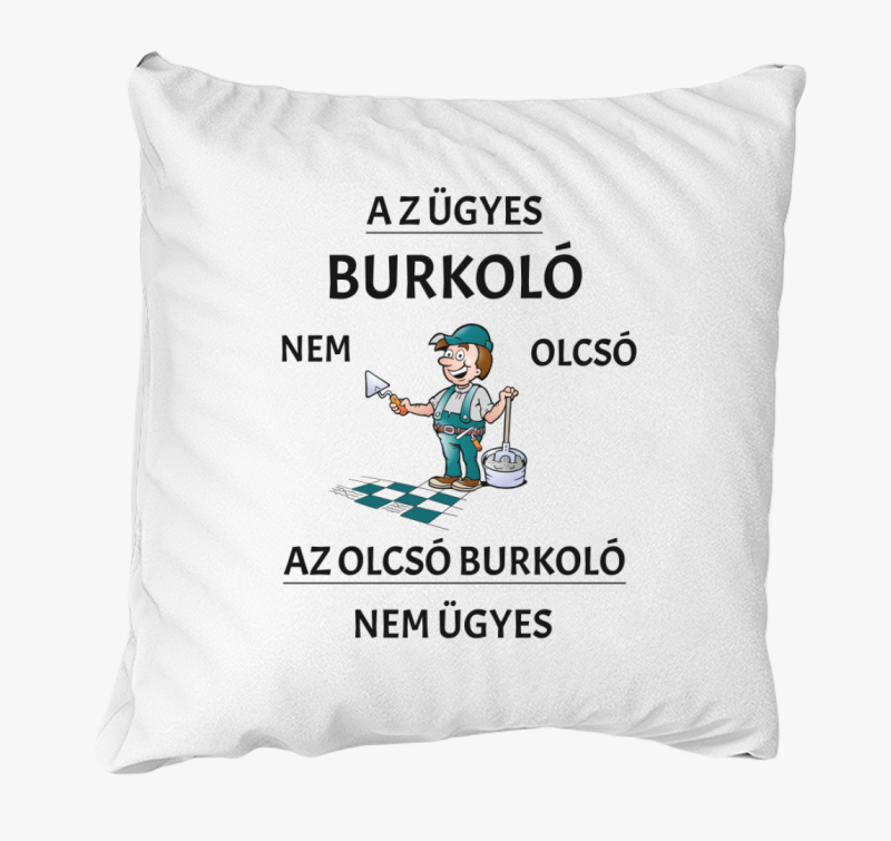 Ügyes burkoló párna