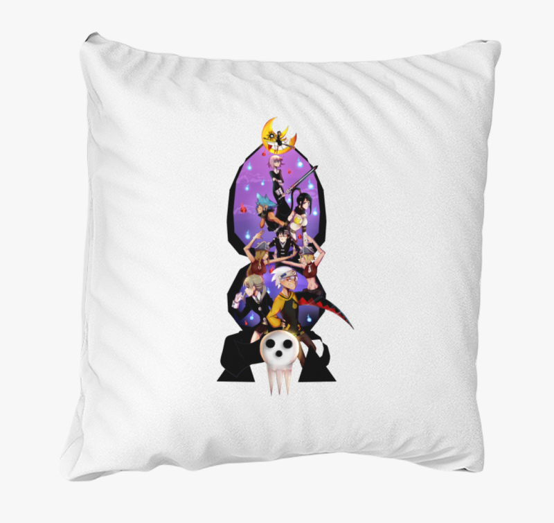 Soul Eater karakterek art párna