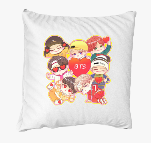BTS tagok chibi art párna