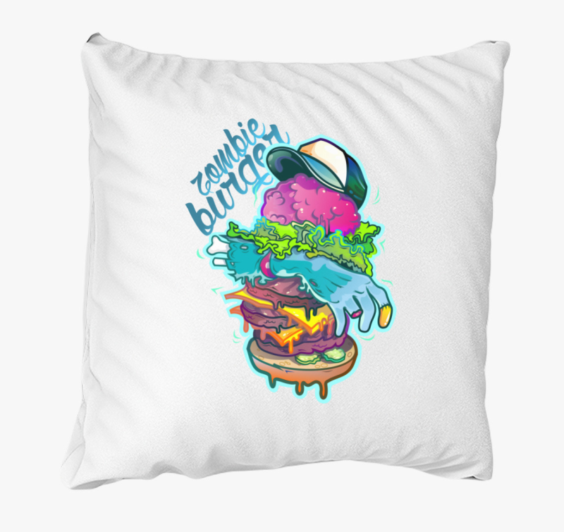 Zombi burger párna