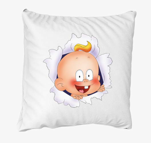 Baba van a pocakomban párna