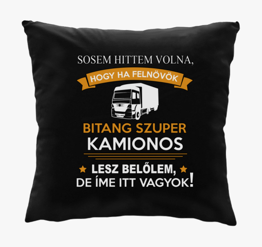 Szuper kamionos párna 