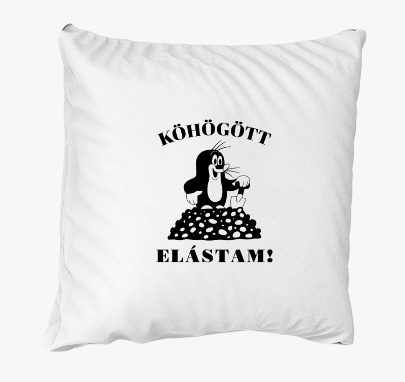 Köhögött elástam párna