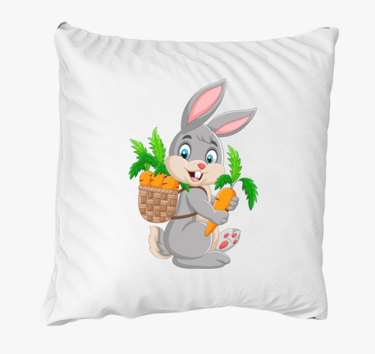 Répás nyuszi párna