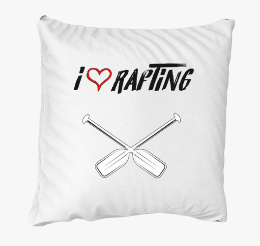 I love Rafting párna