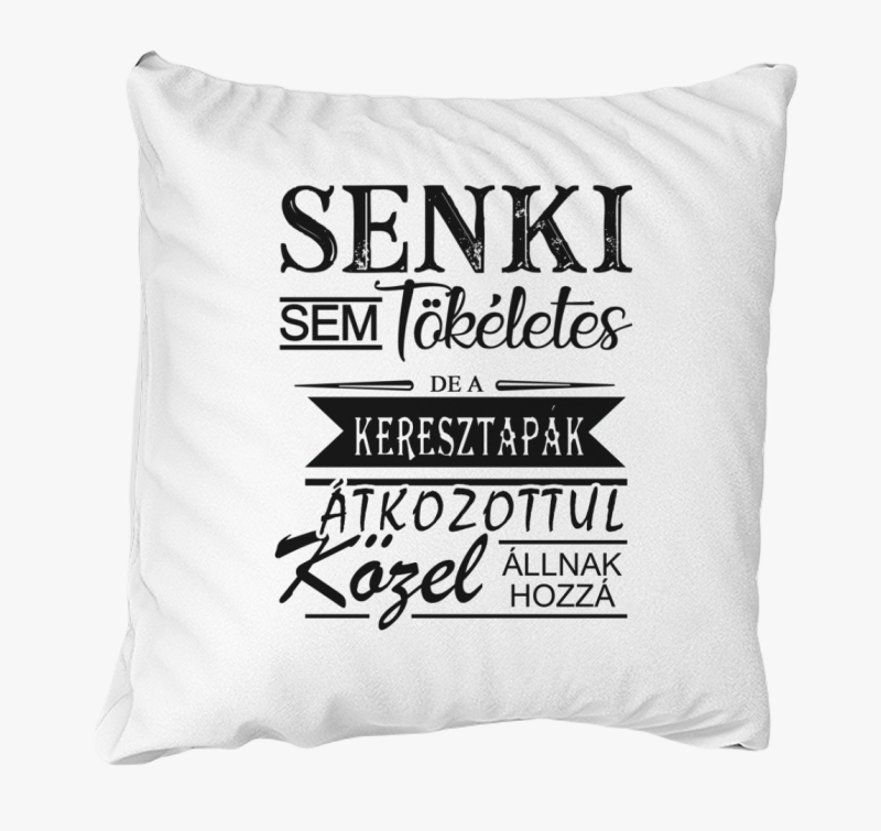 Tökéletes keresztapa párna