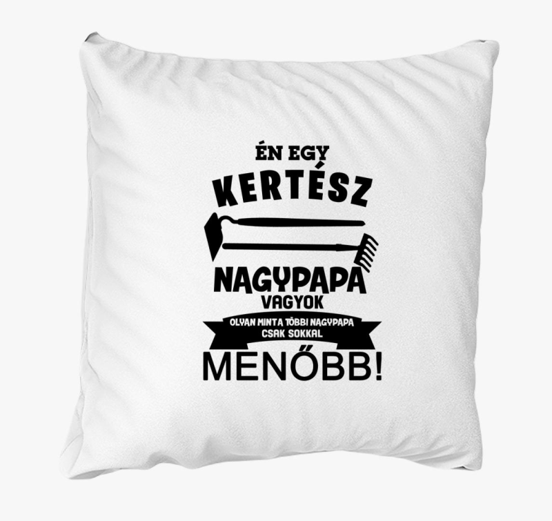 Kertész nagypapa párna