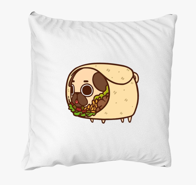 Mopsz burrito párna
