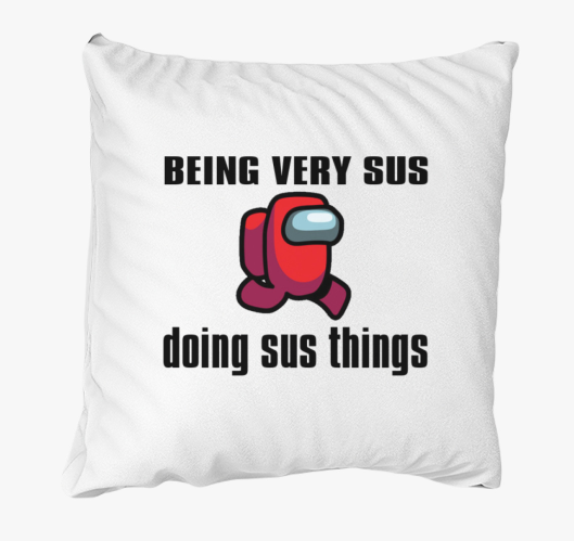 Among us - very sus párna