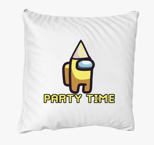 Among Us party time párna