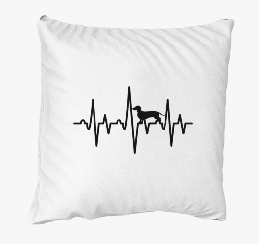 Tacsis szívhang párna