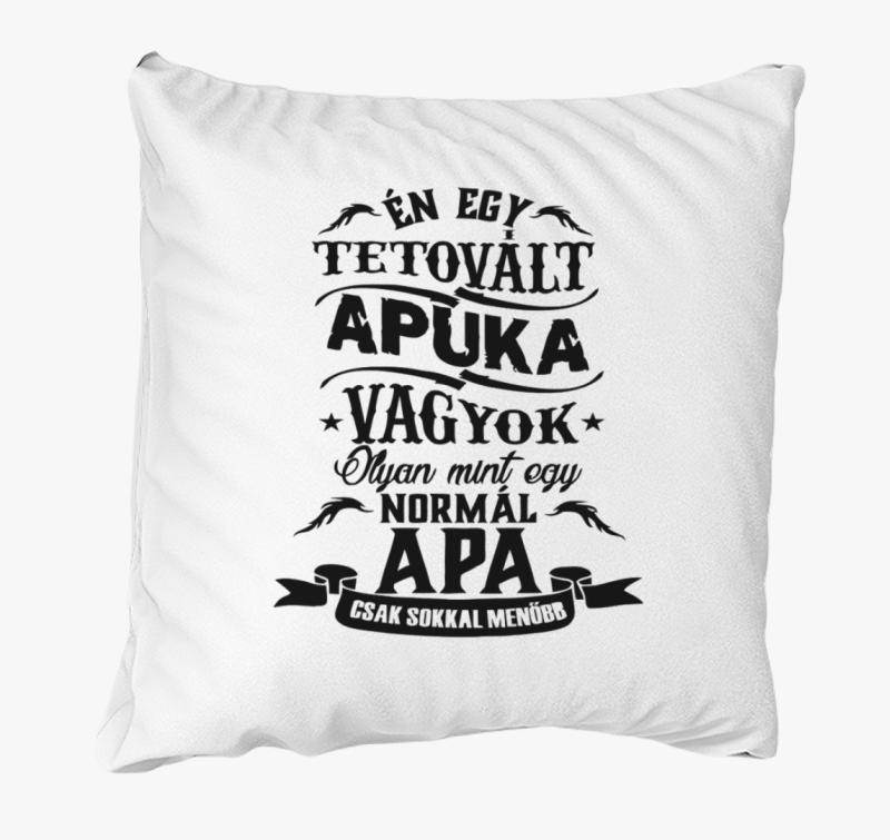 Tetovált apuka párna