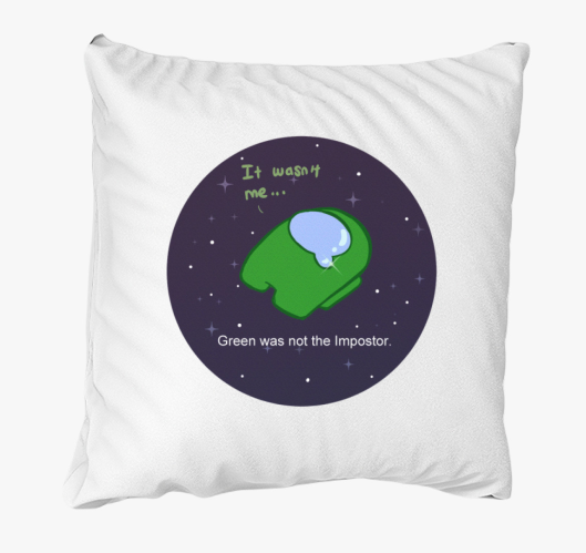 Among Us kiszavazva 2 párna