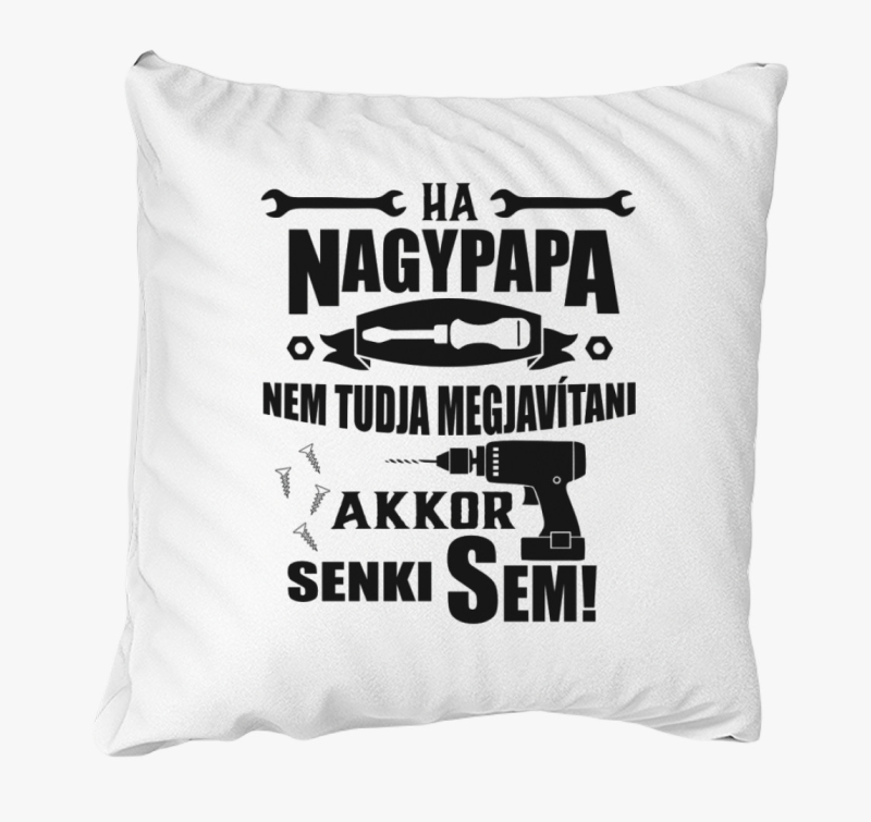 Mester nagypapa párna