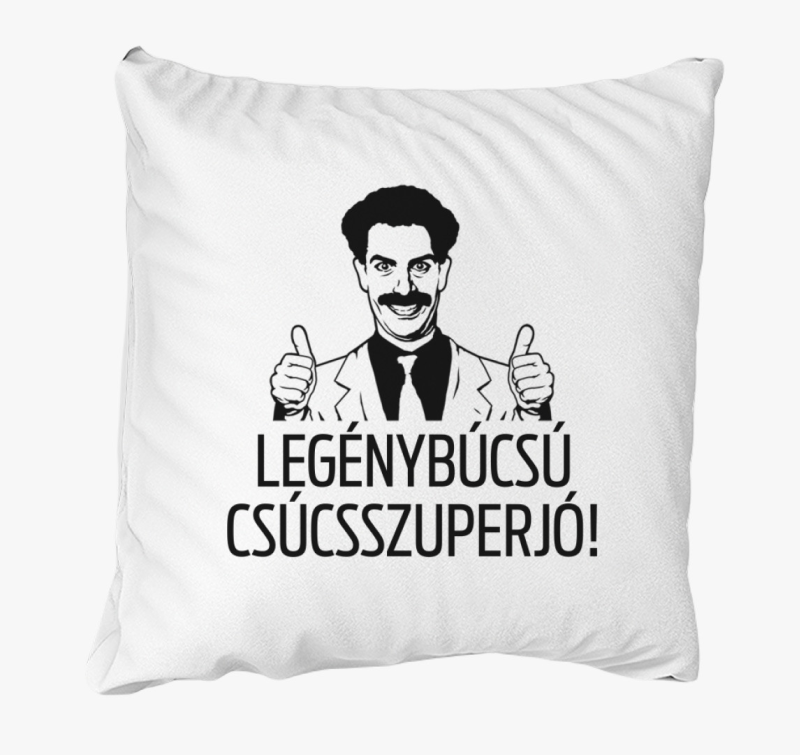 Borat legénybúcsú párna