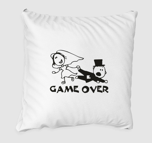 Game Over párna (női/férfi vál...