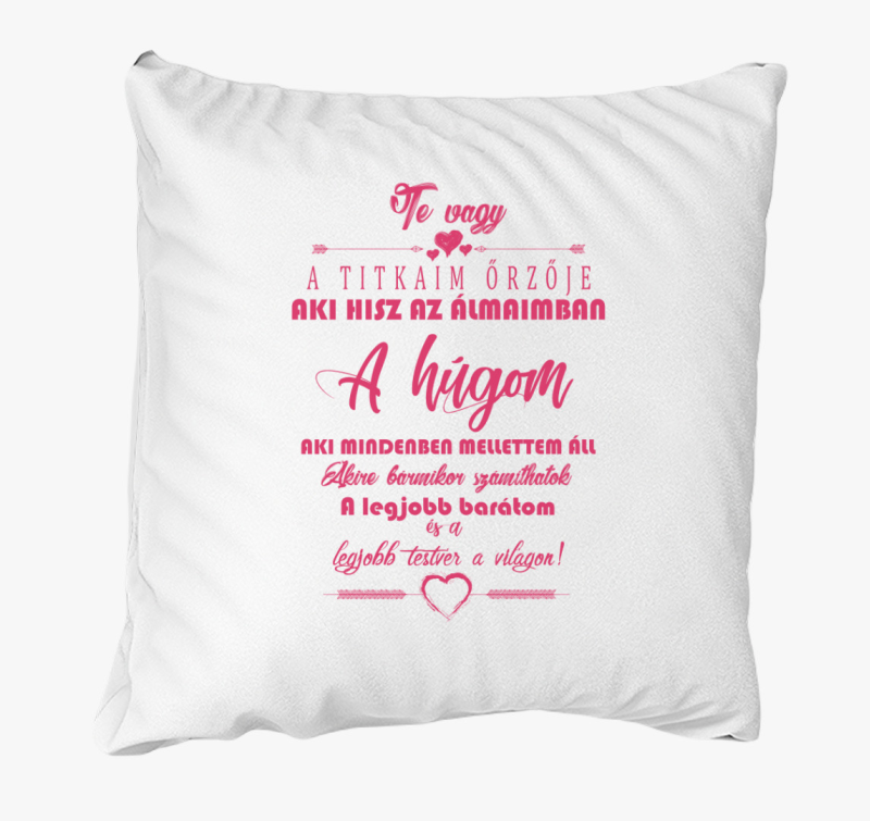 Titkaim Őrzője párna