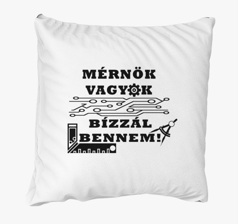 Mérnök vagyok, bízzál bennem párna