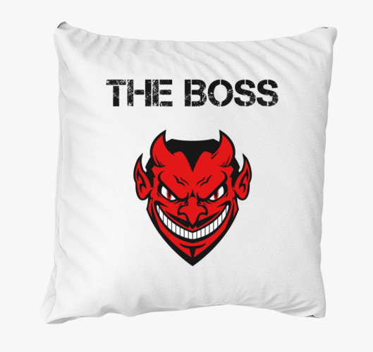 Ördögi főnök párna