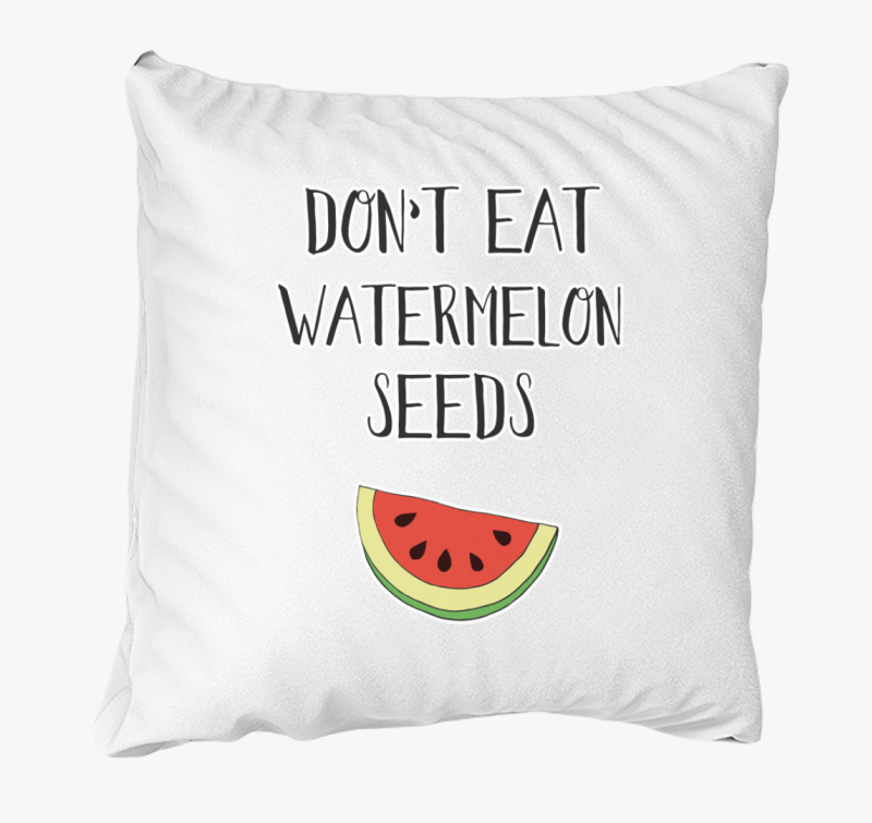 Ne edd meg a dinnyemagot párna