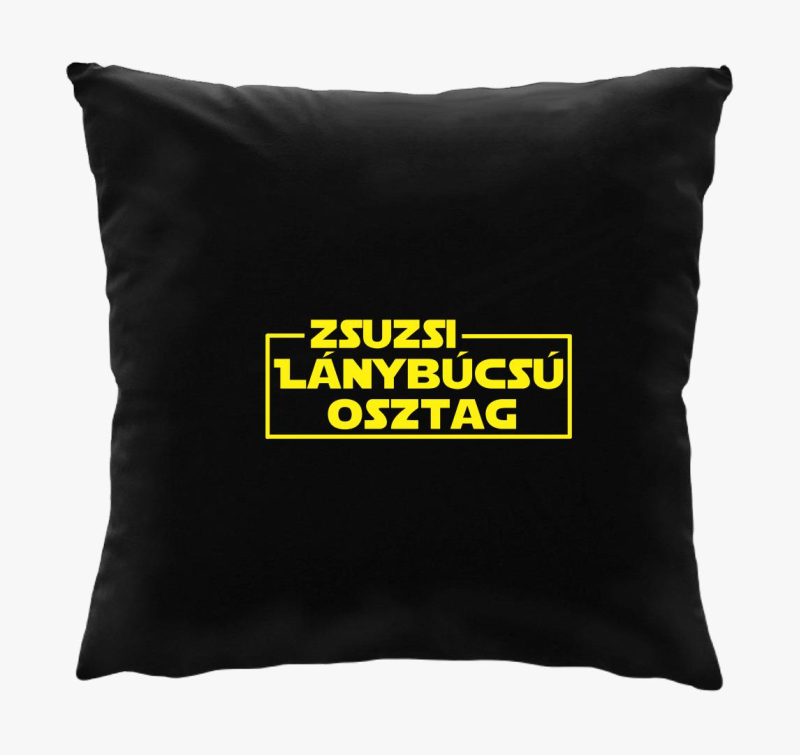 Lánybúcsú Osztag párna -  Választható Névvel 